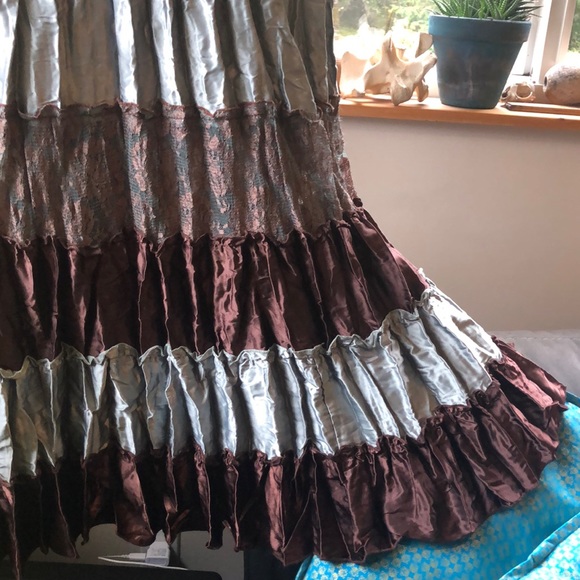 Guess satin boho dress L - Picture 5 of 11